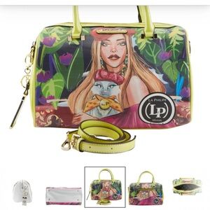 La Philipe “Blooming Garden” Classic Handbag MRSP: $175 NWT